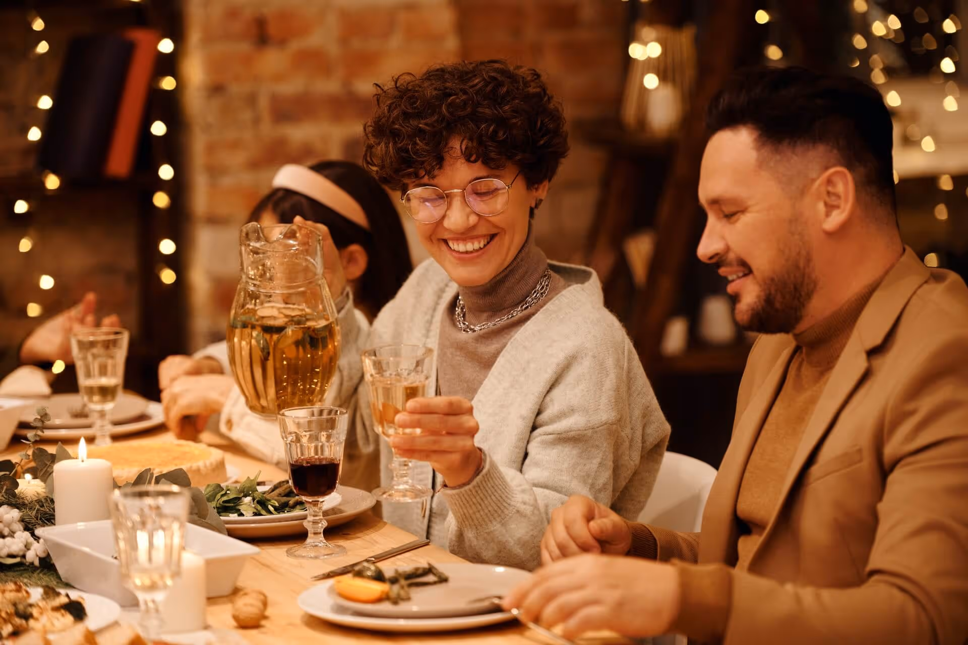People in restaurant